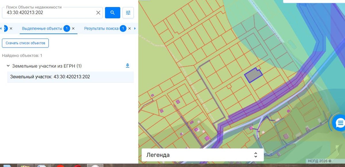 Аренда участка 17,37 сот. под ИЖС — Кировская область