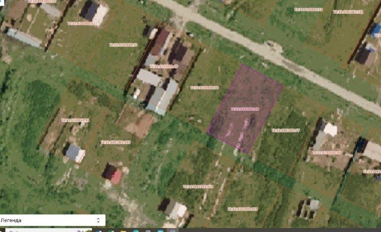 Аренда участка 15 сот. под ЛПХ — Тюменская область, лот 3