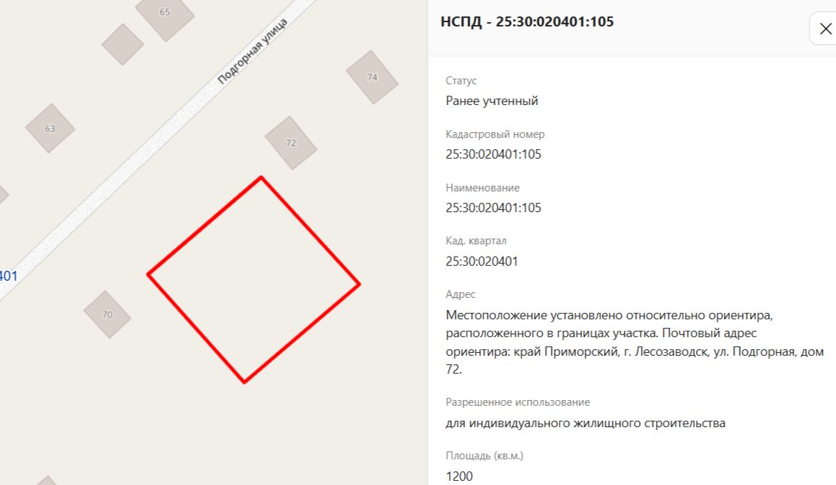 Участок 12 сот. под ИЖС — Приморский край