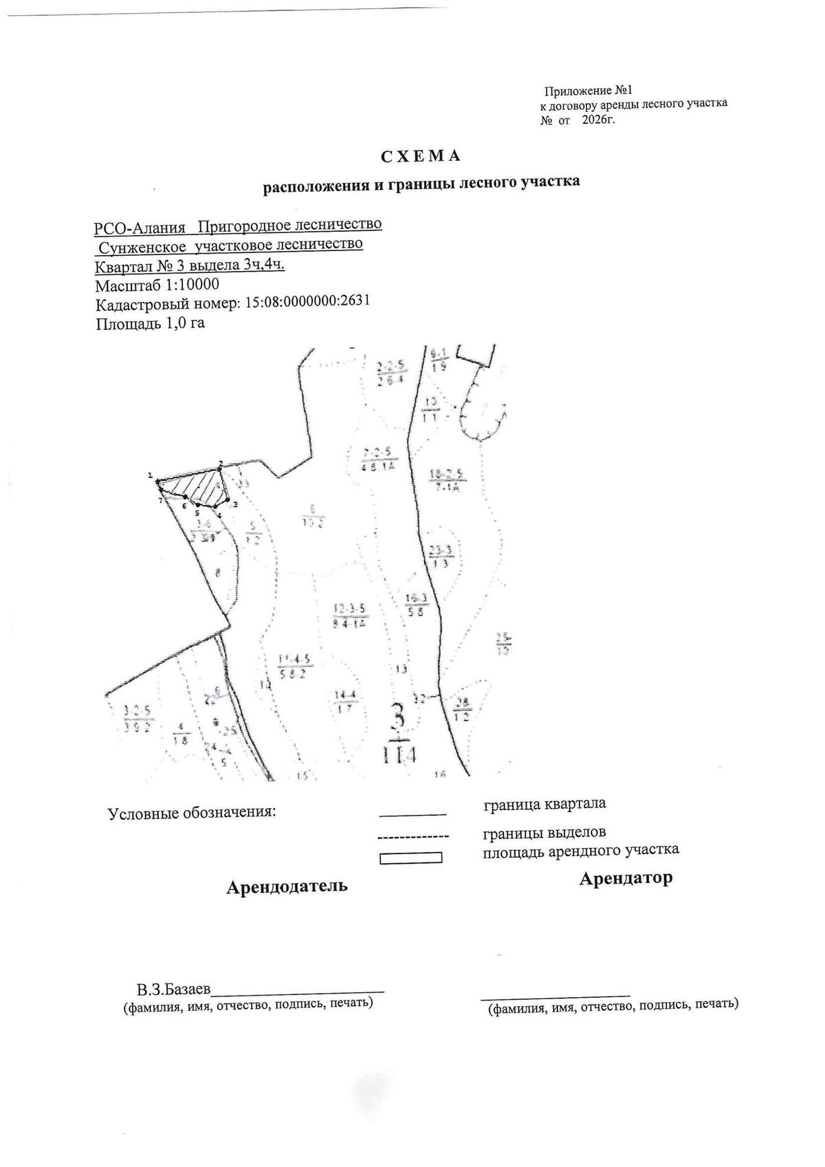 Аренда участка 1 га под сельхоз — респ. Северная Осетия