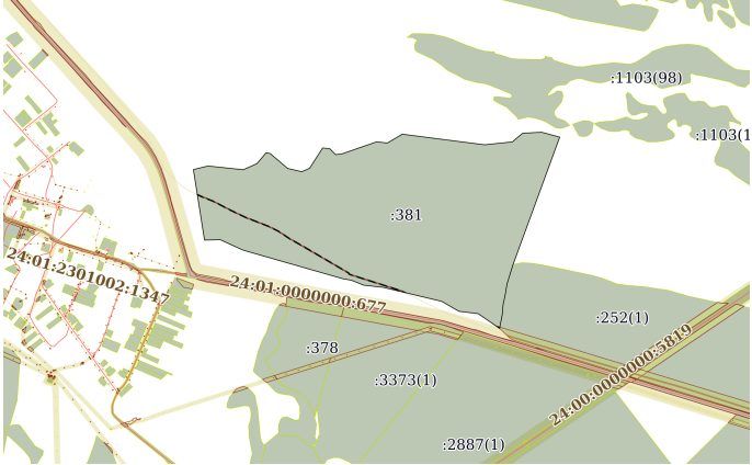 Аренда участка 103,51 га под сельхоз, лот 3