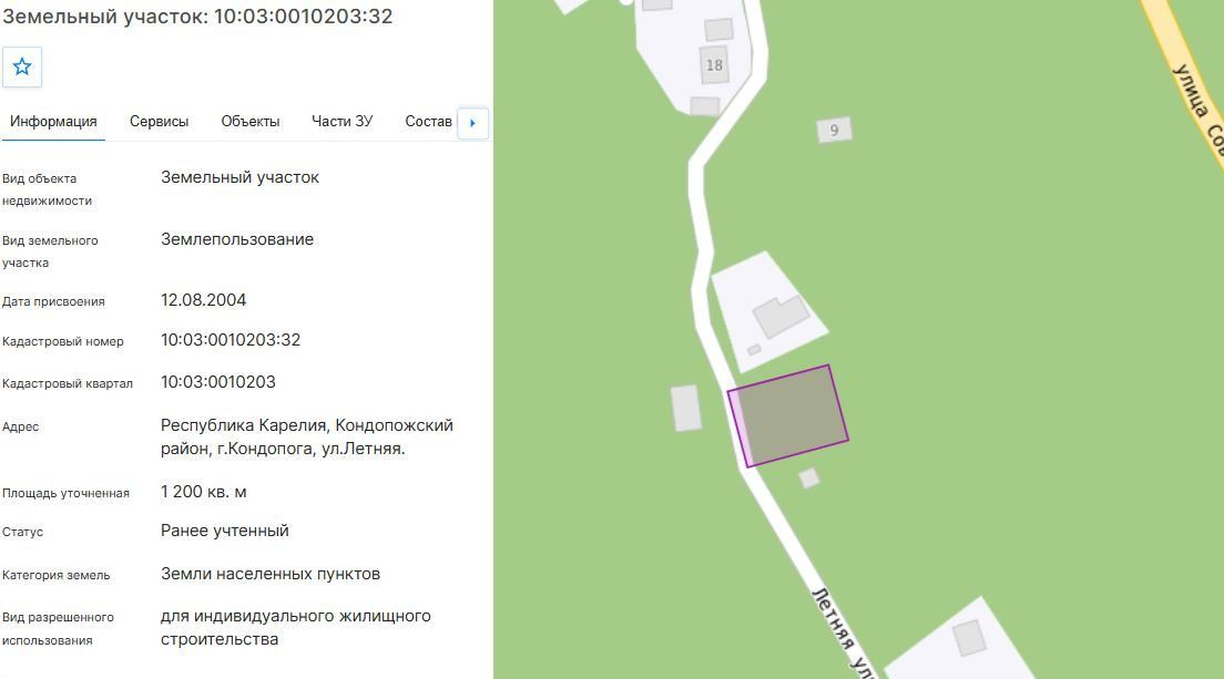 Аренда участка 12 сот. под ИЖС — Республика Карелия