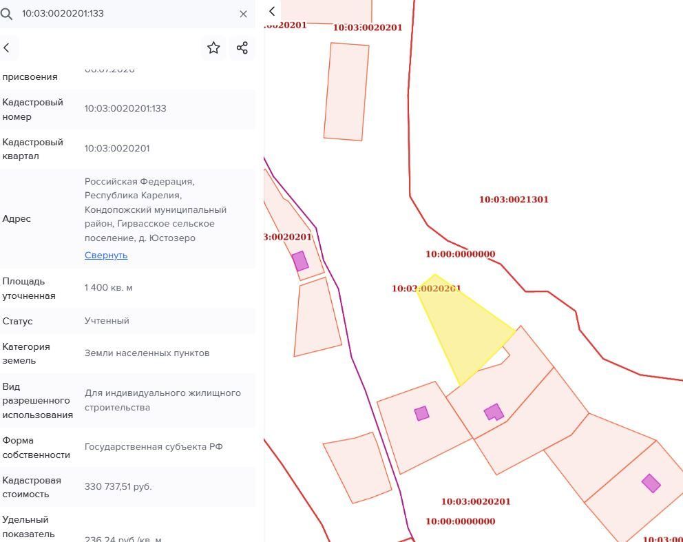 Аренда участка 14 сот. под ИЖС — Республика Карелия