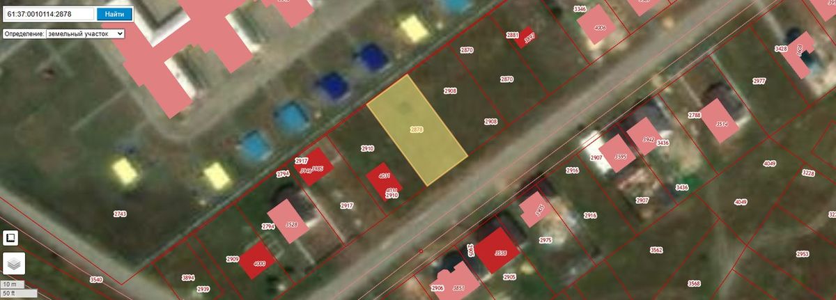 Аренда участка 8 сот. под ИЖС — Ростовская область, лот 2