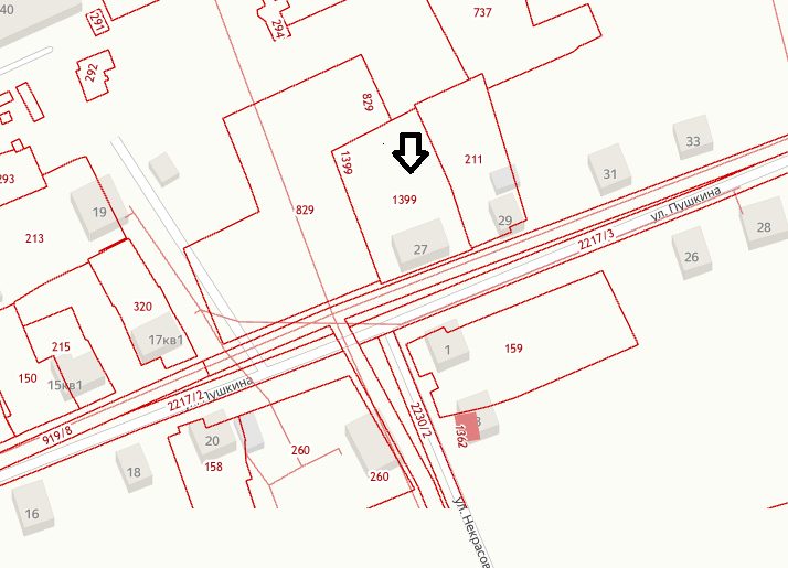 Аренда участка 13,3 сот. под жилую застройку — обл. Кур