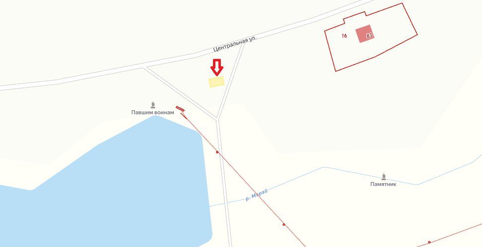 Аренда участка 0,54 сот. под магазин — обл. Курганская