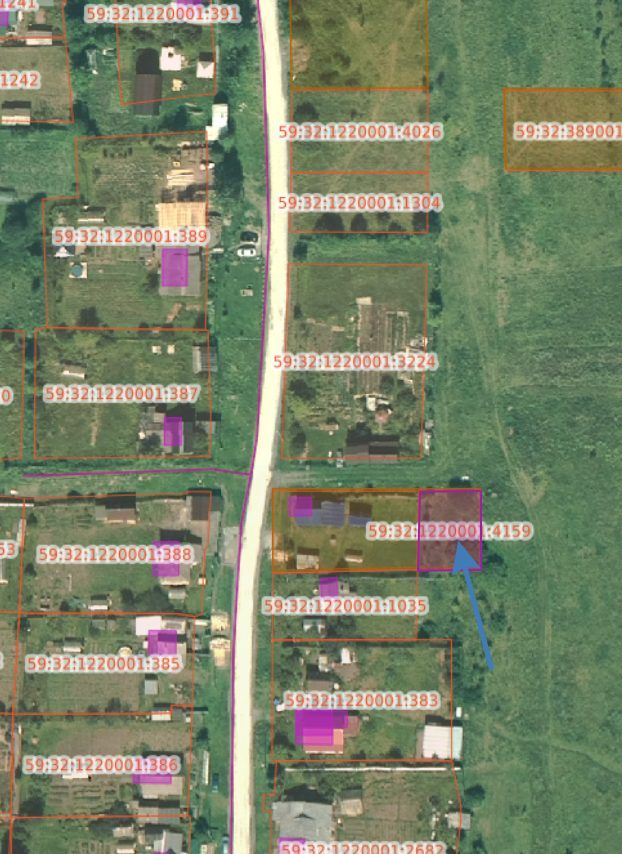 Продажа участка 3 сот. под ИЖС — Пермский край, лот 12