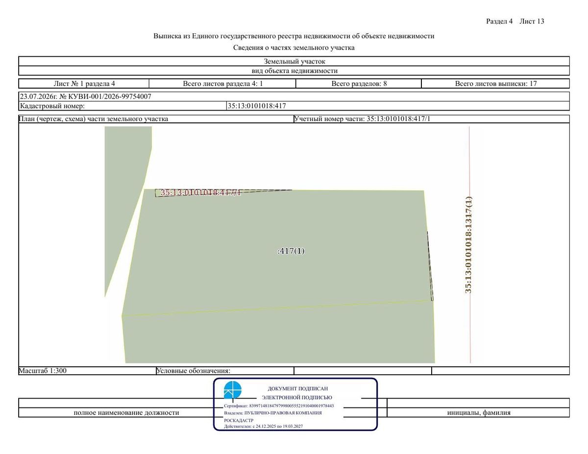 Продажа участка 8,52 сот. под жилую застройку