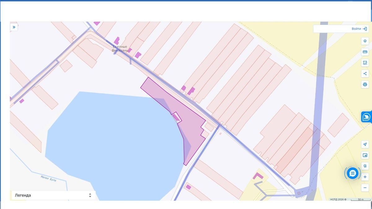 Аренда участка 1,08 га под садоводство