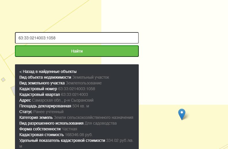 Участок 5,04 сот. — обл. Самарская Сызранский р-н