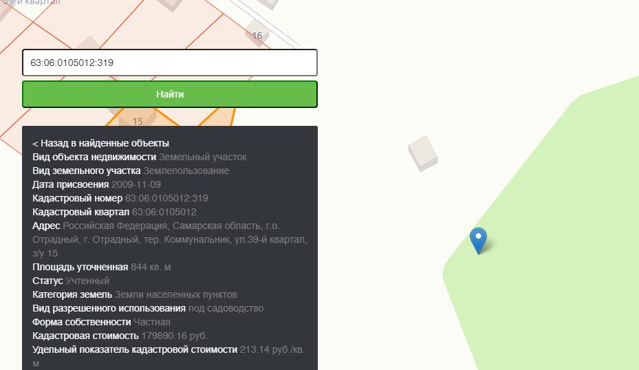 Участок 8,44 сот. — Самарская область