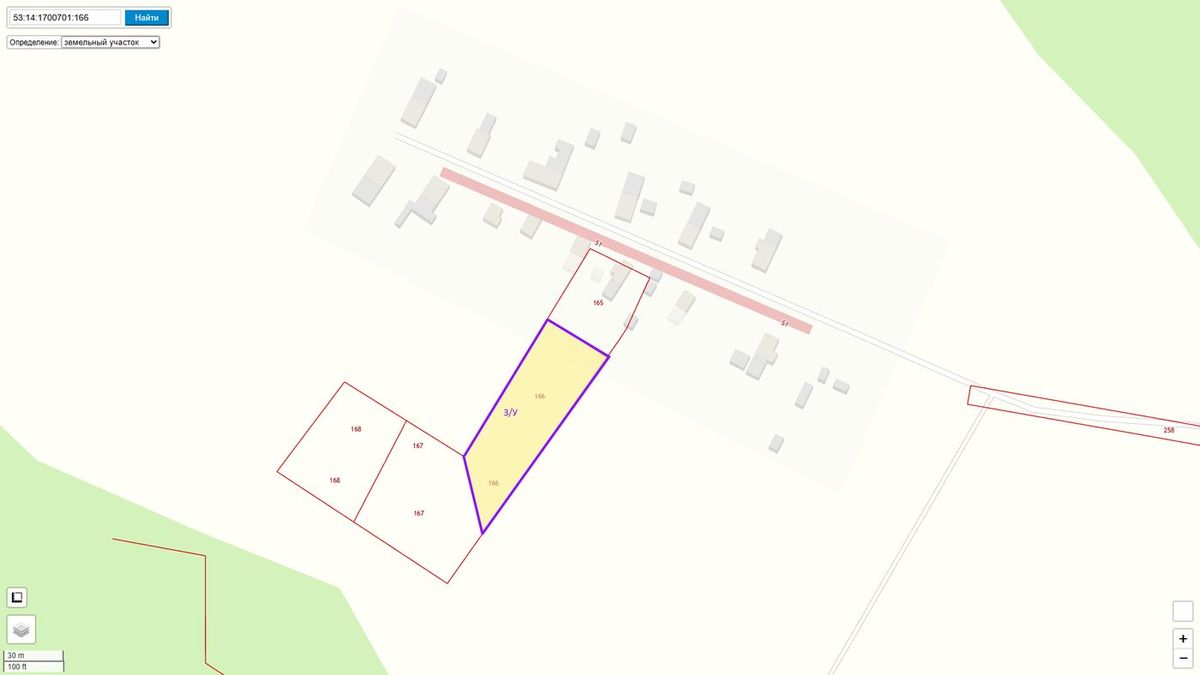 Продажа участка 30 сот. под ЛПХ — Новгородская область, лот 1