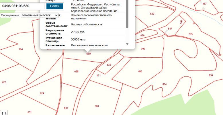Участок 3 га — респ. Алтай, м.р-н Онгудайский