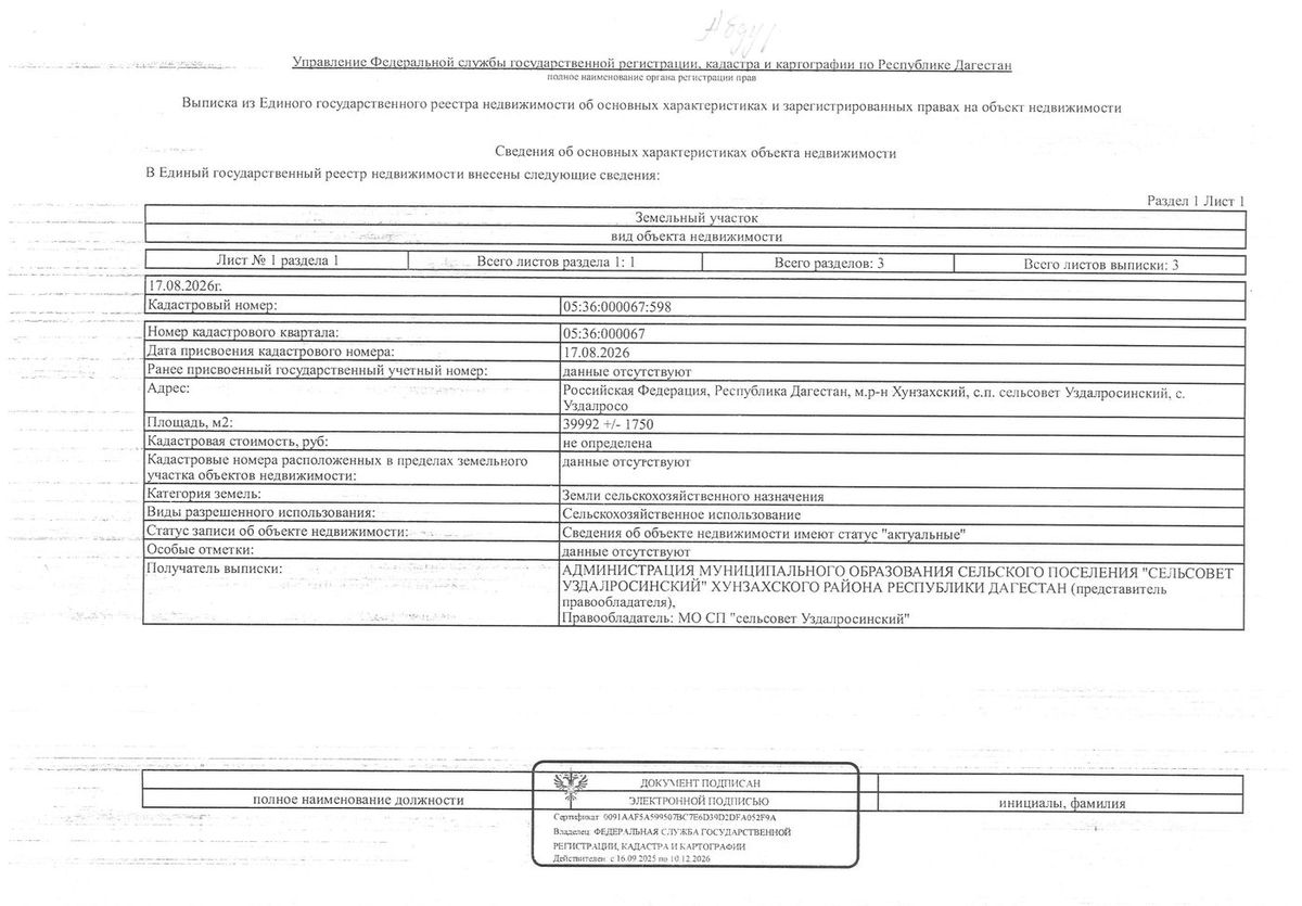 Аренда участка 4 га под ЛПХ — Республика Дагестан