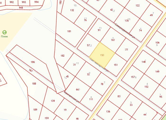 Аренда участка 25 сот. под ИЖС — Новгородская область, лот 9