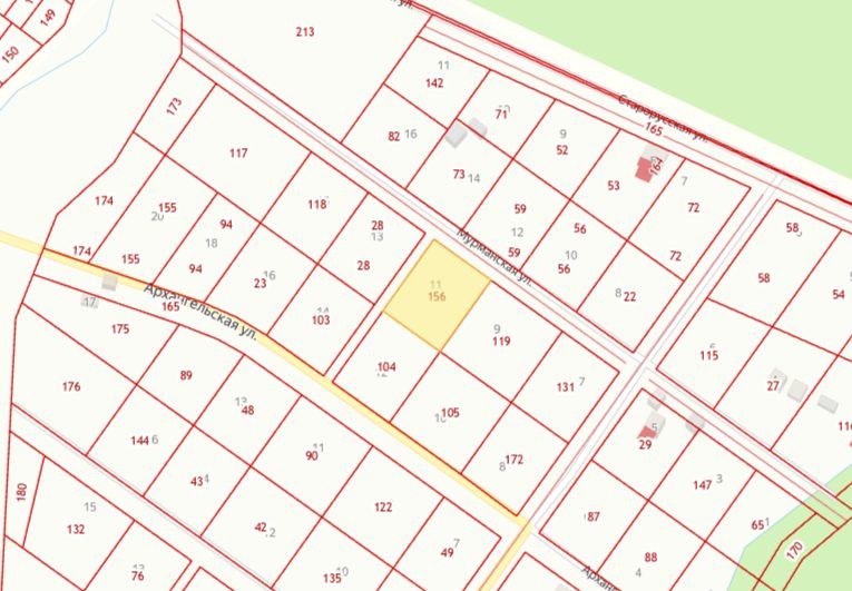 Аренда участка 20 сот. под ИЖС — Новгородская область, лот 11