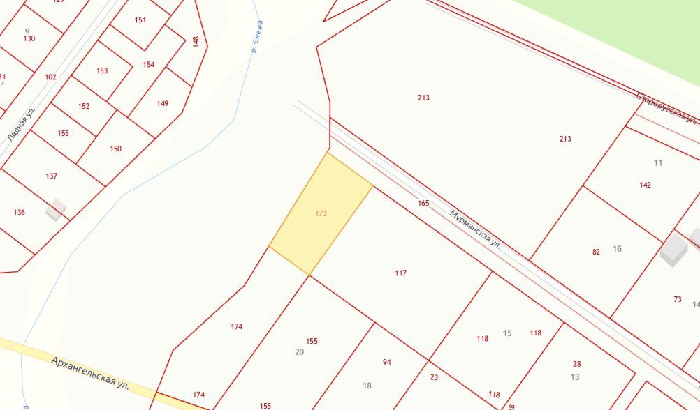 Аренда участка 12,17 сот. под ИЖС — обл. Новгородская