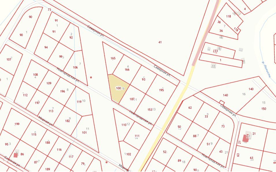 Аренда участка 18,46 сот. под ИЖС — обл. Новгородская