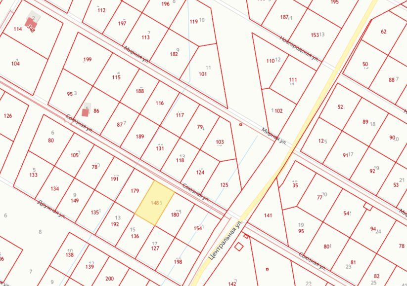 Аренда участка 15 сот. под ИЖС — Новгородская область, лот 26