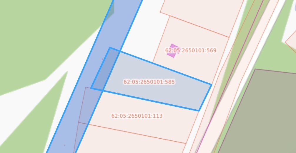 Аренда участка 25 сот. под ЛПХ — Рязанская область (2650101:585)