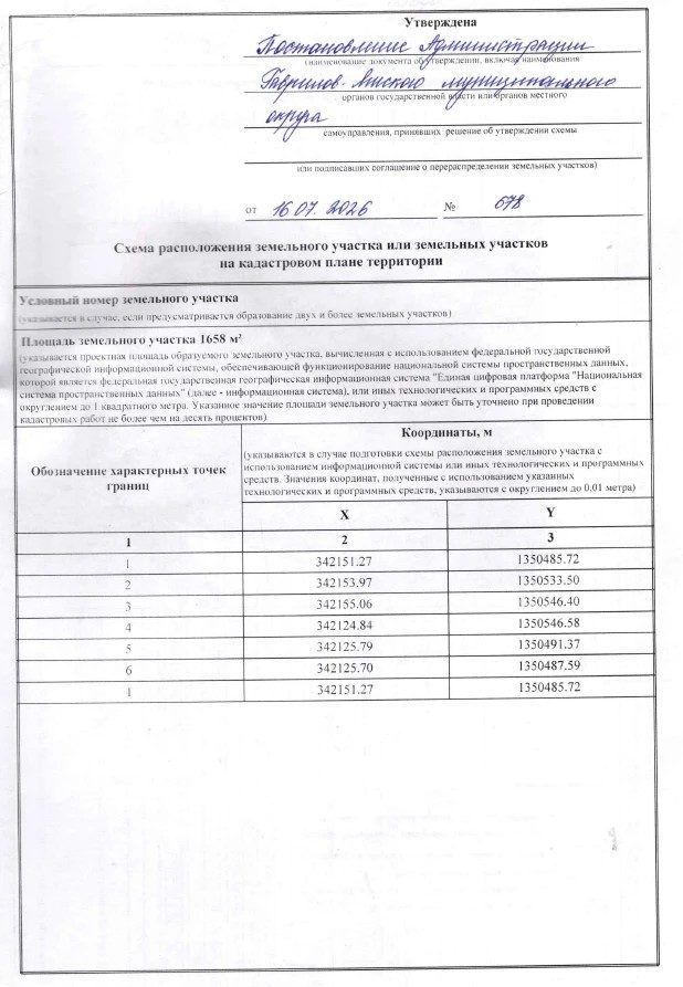 Аренда участка 16,58 сот. под жилую застройку