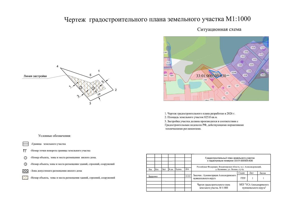 Продажа участка 8,25 сот. под ИЖС — обл. Владимирская